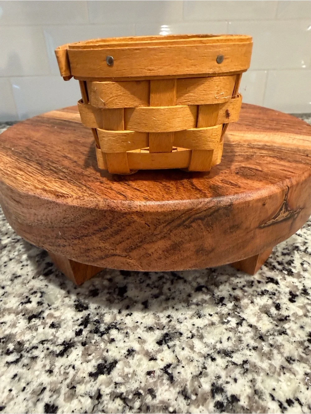 1999 Longaberger Small Decorative Basket